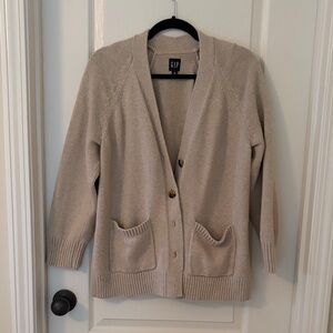 GAP Women's fisherman style cardigan sweater